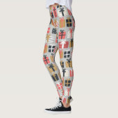 Weihnachtsgeschenk Muster Leggings (Links)