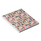 Weihnachtsgeschenk Muster Notizblock (angewinkelt)