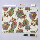 Weihnachtsgeschenk - Muster Seidenpapier (Handwerk)