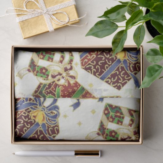 Weihnachtsgeschenk - Muster Seidenpapier (Geschenk)