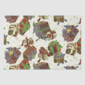 Weihnachtsgeschenk - Muster Seidenpapier (Vorderseite)