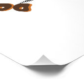 Weihnachtsgeschenk nicht bellen poster (Ecke)