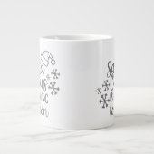 Weihnachtsgeschenk Niedlich Jumbo-Tasse (Vorderseite)
