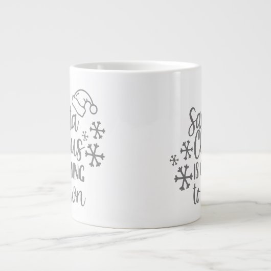 Weihnachtsgeschenk Niedlich Jumbo-Tasse (Vorderseite)