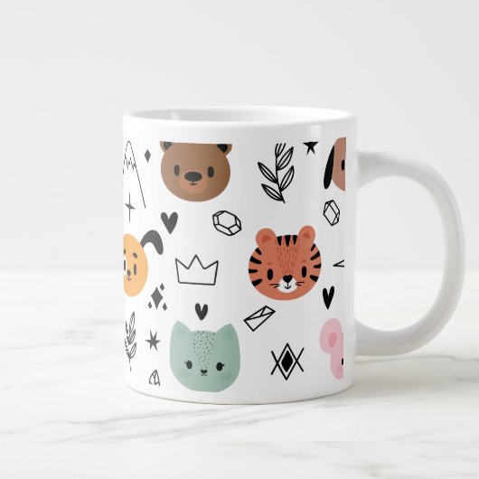 Weihnachtsgeschenk Niedlich Jumbo-Tasse (Rechts)