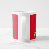 Weihnachtsgeschenk Niedlich Jumbo-Tasse (Rückseite)