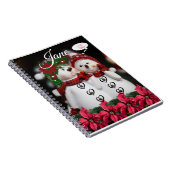 Weihnachtsgeschenk Notizblock (Rechte Seite)