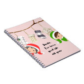 Weihnachtsgeschenk Notizblock (Rechte Seite)