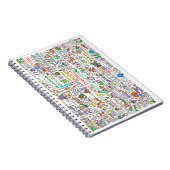 Weihnachtsgeschenk Notizblock (Rechte Seite)