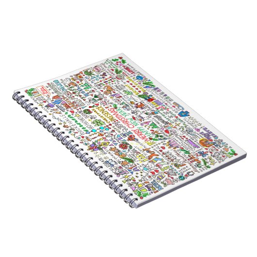 Weihnachtsgeschenk Notizblock (Rechte Seite)