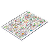 Weihnachtsgeschenk Notizblock (Linke Seite)