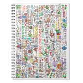 Weihnachtsgeschenk Notizblock (Vorderseite)