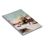 Weihnachtsgeschenk Notizblock (Rechte Seite)