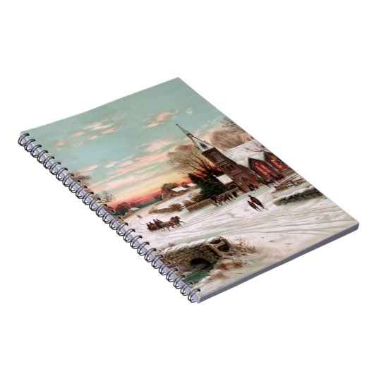 Weihnachtsgeschenk Notizblock (Rechte Seite)