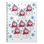 Weihnachtsgeschenk Notizblock (Vorderseite)