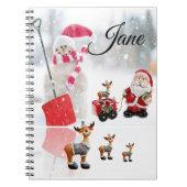 Weihnachtsgeschenk Notizblock (Vorderseite)