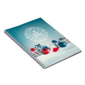 Weihnachtsgeschenk Notizblock (Rechte Seite)