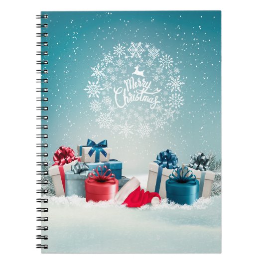 Weihnachtsgeschenk Notizblock (Vorderseite)