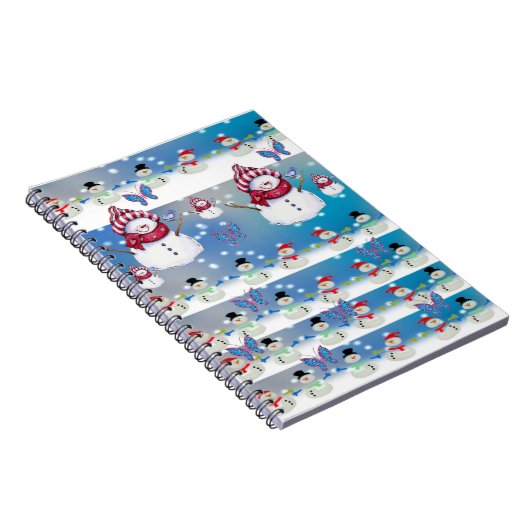 Weihnachtsgeschenk Notizblock (Rechte Seite)