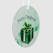 Weihnachtsgeschenk Ornament (Vorderseite)