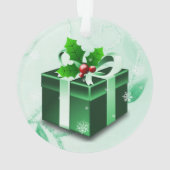 Weihnachtsgeschenk Ornament (Rückseite)