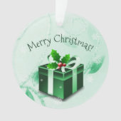 Weihnachtsgeschenk Ornament (Vorderseite)