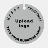 Weihnachtsgeschenk Ornament Aus Metall (Rückseite)