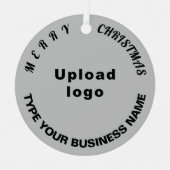 Weihnachtsgeschenk Ornament Aus Metall (Vorderseite)