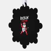 Weihnachtsgeschenk Ornament Karte (Linke Ecke)