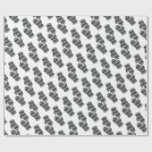 Weihnachtsgeschenk-Packpapier Geschenkpapier (Flach)