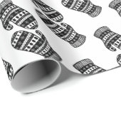 Weihnachtsgeschenk-Packpapier Geschenkpapier (Rolleneckpunkt)