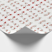 Weihnachtsgeschenk-Packpapier Geschenkpapier (Ecke)