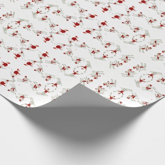 Weihnachtsgeschenk-Packpapier Geschenkpapier (Ecke)