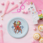 Weihnachtsgeschenk Pappteller (Party)
