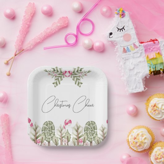 Weihnachtsgeschenk Pappteller (Party)