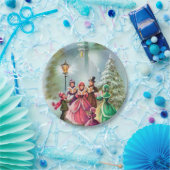 Weihnachtsgeschenk-Party Pappteller (Party)