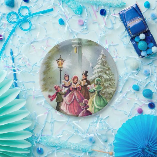 Weihnachtsgeschenk-Party Pappteller (Party)