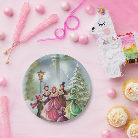 Weihnachtsgeschenk-Party Pappteller (Party)