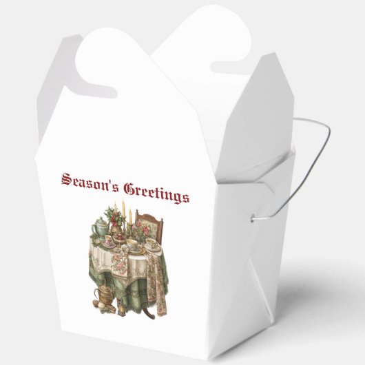 Weihnachtsgeschenk Party Tableware Collection Geschenkschachtel (Offen)