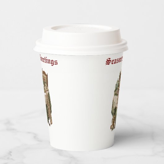 Weihnachtsgeschenk Party Tableware Collection Pappbecher (Links)