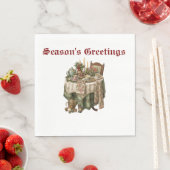 Weihnachtsgeschenk Party Tableware Collection Serviette (Beispiel)