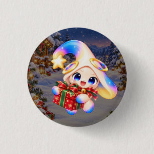 Weihnachtsgeschenk-Pastell-Knopf Süße Nadel Button