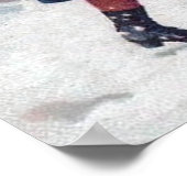 Weihnachtsgeschenk Poster (Ecke)