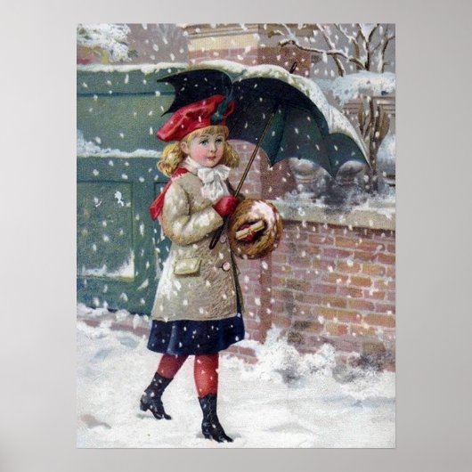 Weihnachtsgeschenk Poster (Vorne)