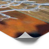 Weihnachtsgeschenk Poster (Ecke)