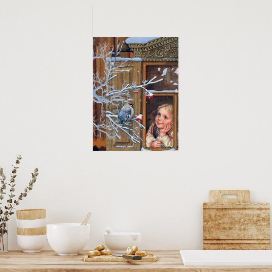 Weihnachtsgeschenk Poster (Küche)