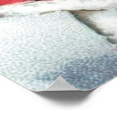 Weihnachtsgeschenk Poster (Ecke)