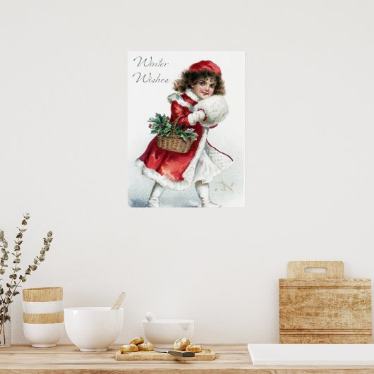 Weihnachtsgeschenk Poster (Küche)