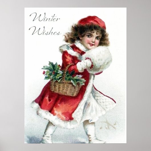 Weihnachtsgeschenk Poster (Vorne)