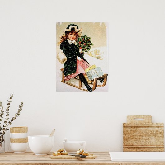 Weihnachtsgeschenk Poster (Küche)